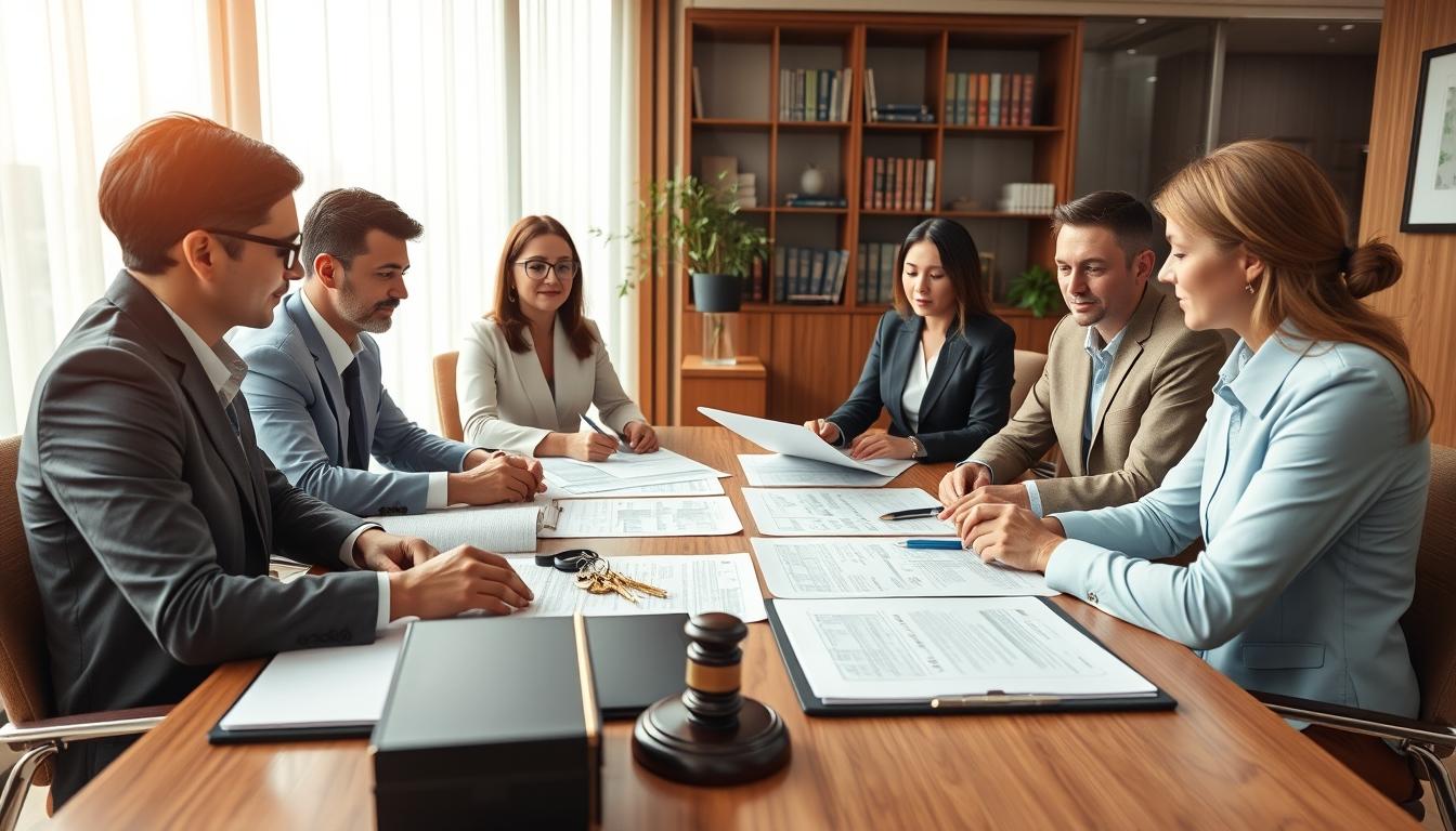 Property transfer support and coordination